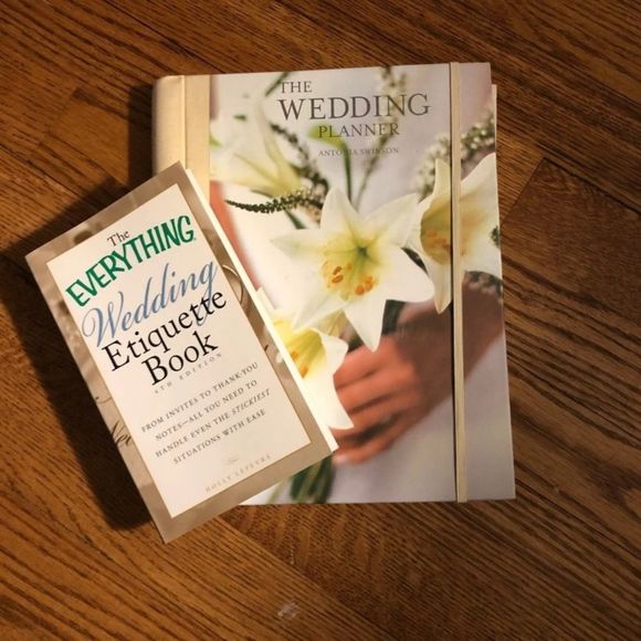 Wedding Etiquette and Planner Lot - Picture 1 of 6